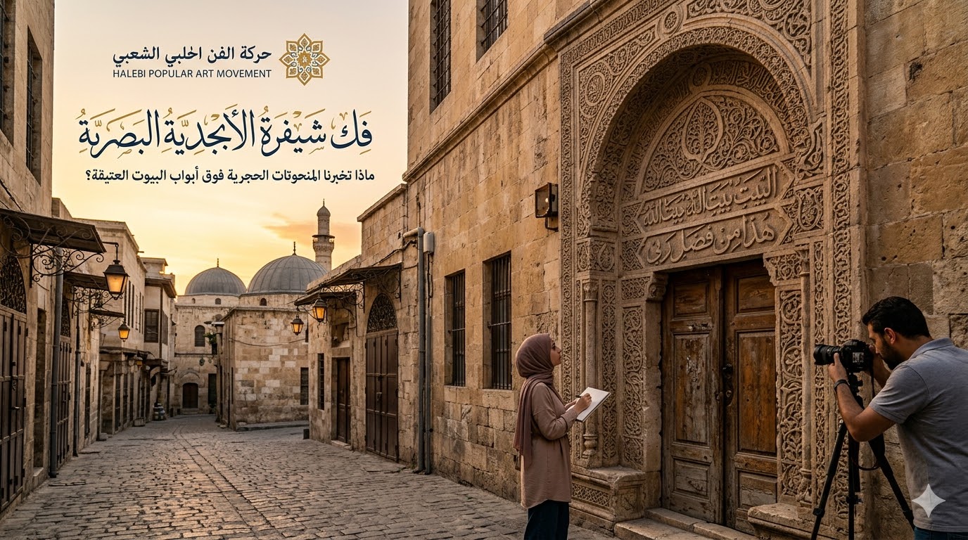 فك شيفرة الأبجدية البصرية: ماذا تخبرنا المنحوتات الحجرية فوق أبواب البيوت العتيقة؟